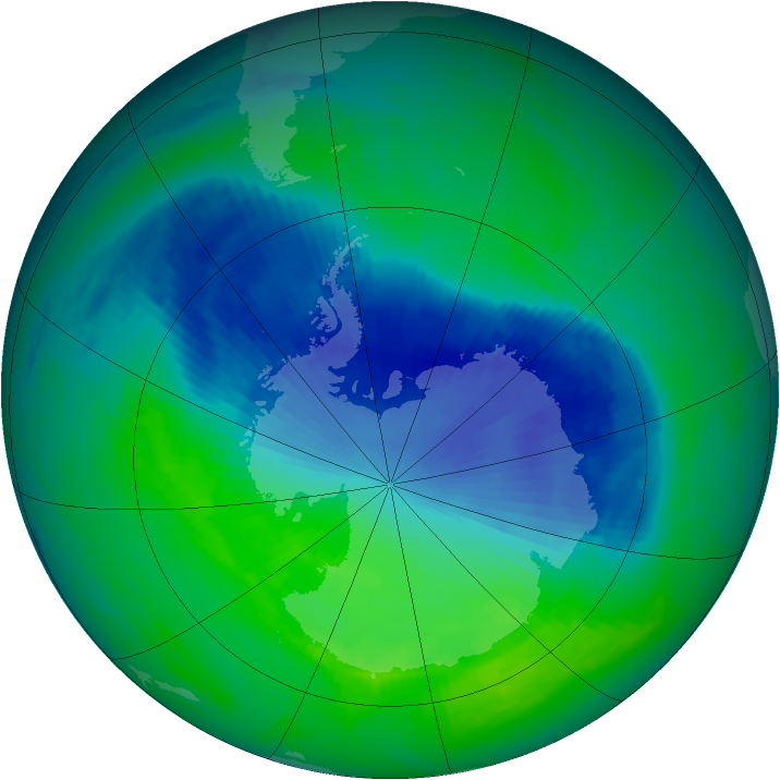 Ozone Map 1987-11-30
